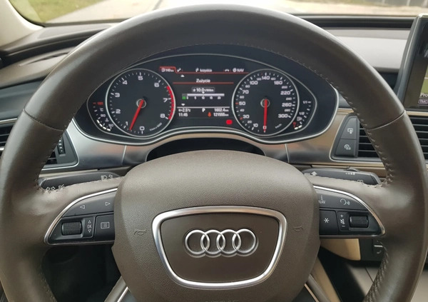 Audi A6 cena 73000 przebieg: 122000, rok produkcji 2013 z Borne Sulinowo małe 781